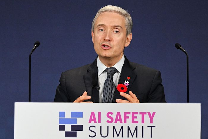 Canada's Minister of Innovation, Science and Industry Francois-Philippe Champagne